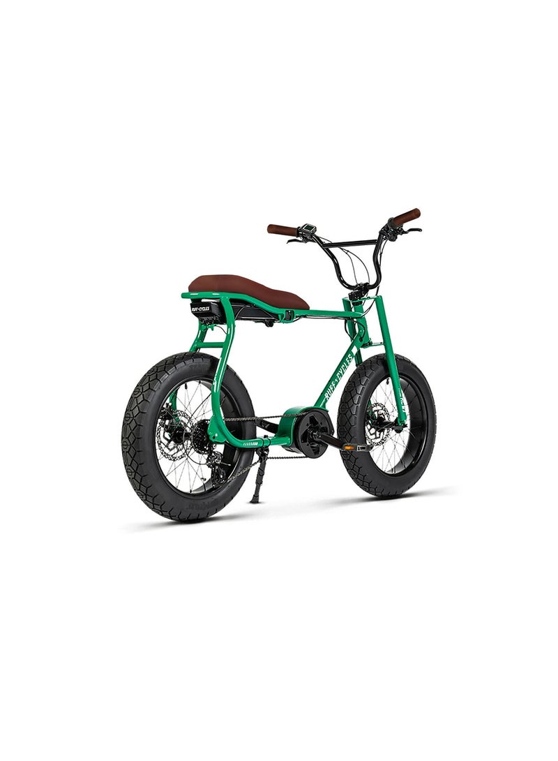 Ruff Cycles Lil'Buddy Men's E-Bike, Bosch Active Line Motor, Devon Green, Cruiser Style, Fat Tyres - Image 4